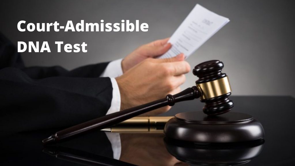 Court-admissible DNA test
